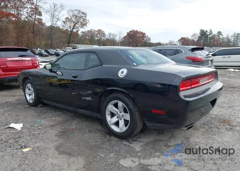 2013 Dodge Challenger Sxt из США, поврежденный, VIN 2C3CDYAG6DH718749